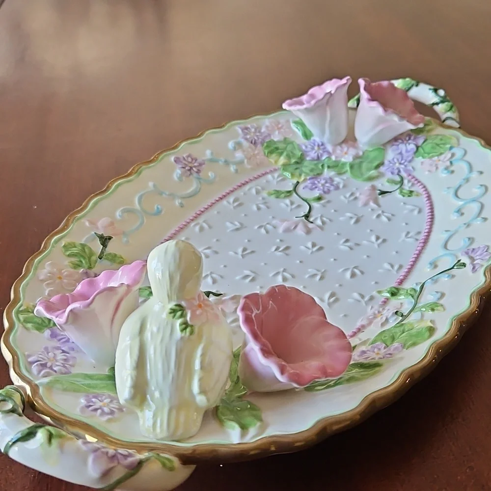 Springtime Collection 2001 Platter Plate. NIB! - Picture 16 of 17